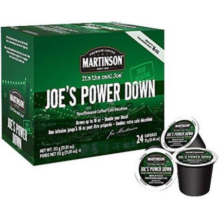 Martinson Joe's Power Down Decaf Single Serve Coffee (24 Pack)