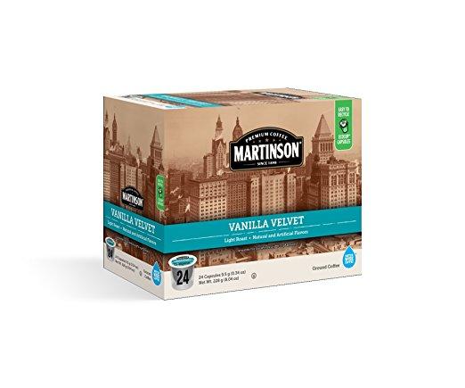 Martinson Joe's Vanilla Velvet Single Serve Coffee (24 Pack)