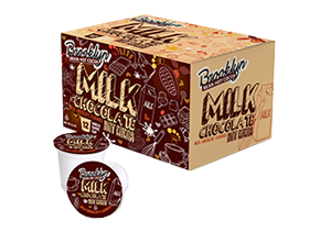 Brooklyn Beans Milk Chocolate Single Serve Hot Cocoa (24 Pack)