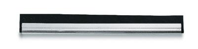 Window Squeegee Channel With Rubber On Stainless Steel Base 12'' - Each