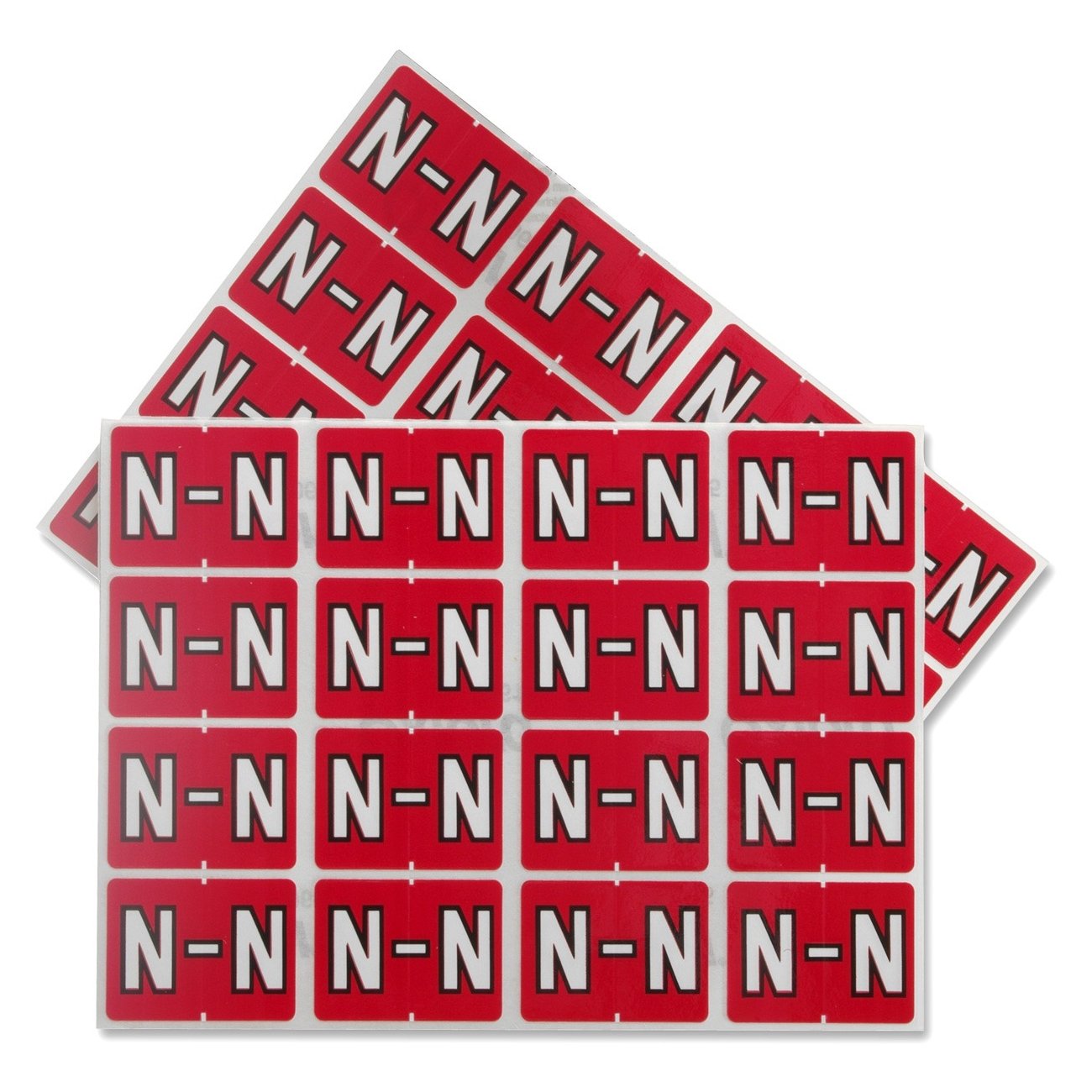 Pendaflex Colour Coded Label - Letter ''N''