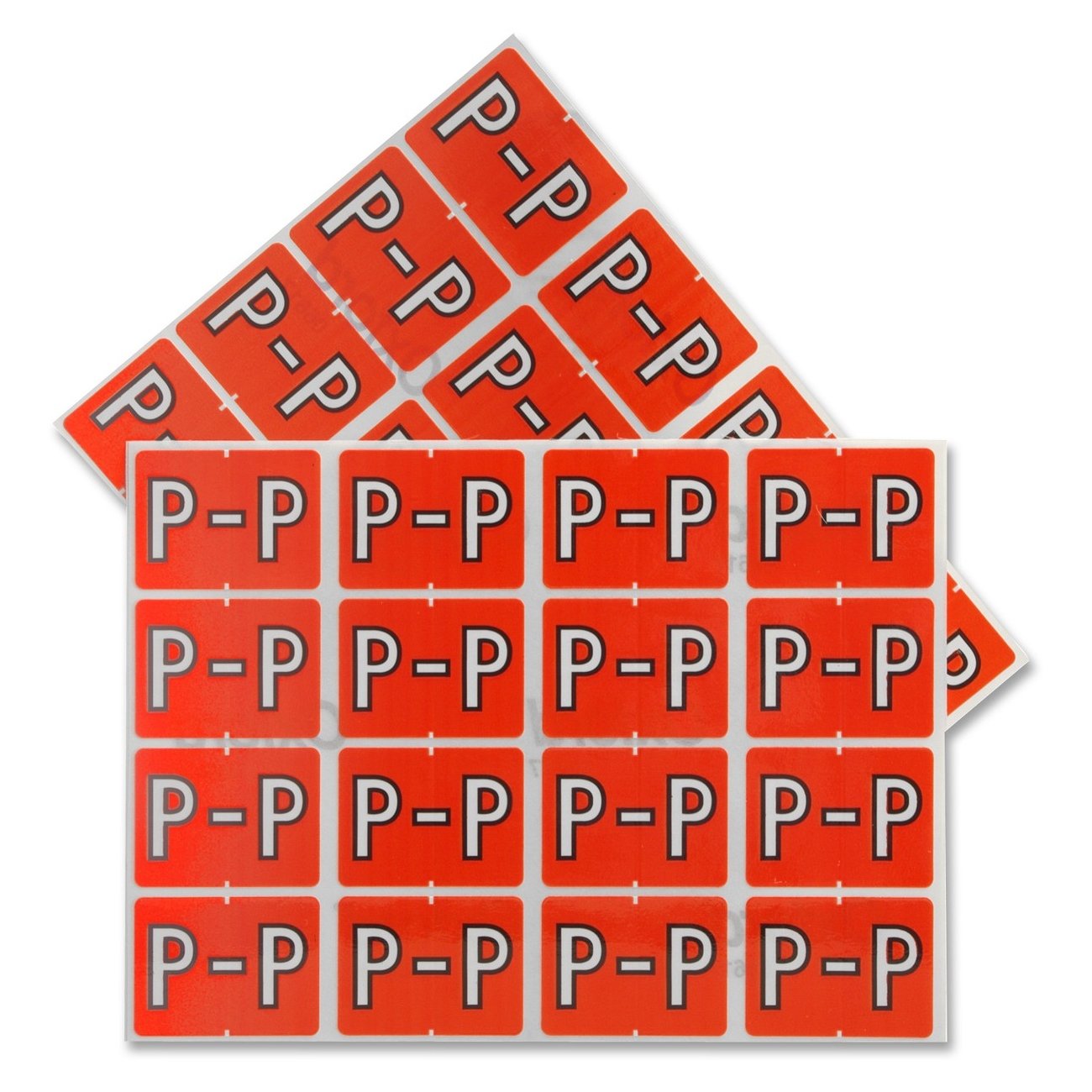 Pendaflex Colour Coded Label - Letter ''P''