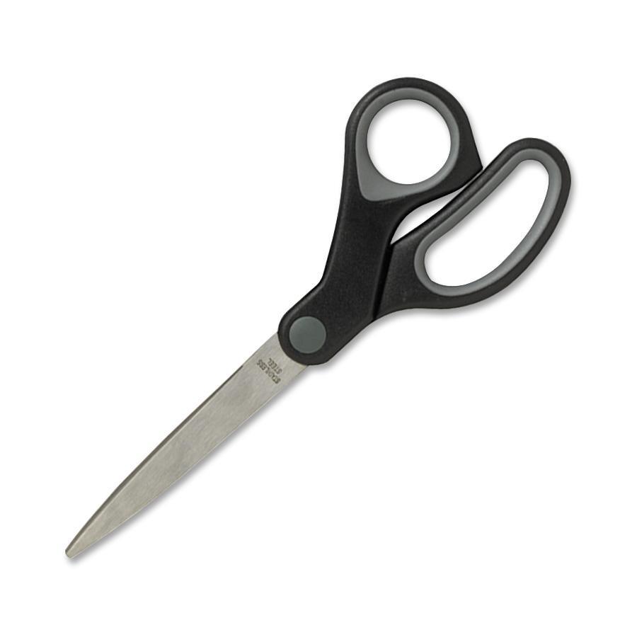 Sparco 8" Straight Rubber Handle Scissors