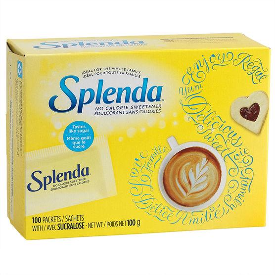 Splenda Calorie Free Sweetener - 100 packs