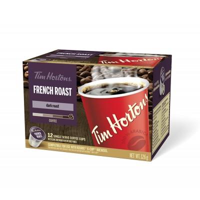 Tim Hortons® French Roast Single Serve Coffee (12 Pack)