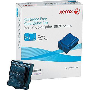 Xerox 108R00950 - Original - ColorQube Cyan Solid Ink Sticks (6/Pack)