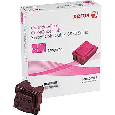 Xerox 108R00951 - Original - ColorQube Magenta Solid Ink Sticks (6/Pack)