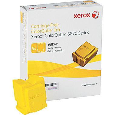 Xerox 108R00952 - Original - ColorQube Yellow Solid Ink Sticks (6/Pack)
