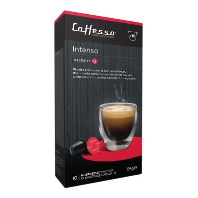 Caffesso Intenso Nespresso Compatible Capsules, 10 Pack