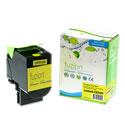 Fuzion New Compatible Yellow Toner Cartridge for Lexmark 80C1HY0