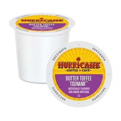 Hurricane Butter Toffee Tsunami Single Serve Coffee (24 Pack)